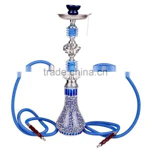 JYH04 Blue Best Hookah Shisha, Clear Glass Hookah thumbnail-4