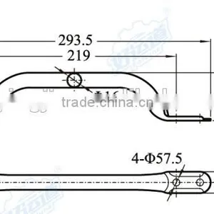 02502 Handles for Truck & Trailer Door Parts thumbnail-2