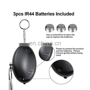 140dB Personal Alarm Keychain Camera Finder SOS Emergency Safety Self Defens Alarm Keychain for Women Elderly Personal Safety thumbnail-5
