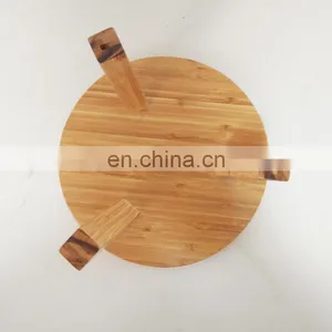 Eco Friendly Creative Design Nordic Style Balcony Garden Bamboo Flower Rack thumbnail-5