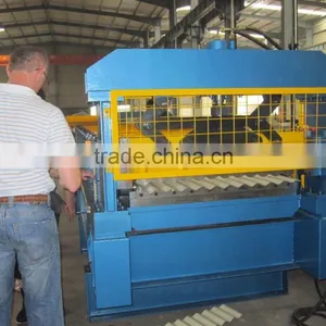 CE/ISO Certificated Metal Corrugated Roofing Panel Making Machine thumbnail-1