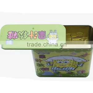 Fancy Metal Can Cutom Gift Samll Candy Tin Box With Slip Cover thumbnail-3