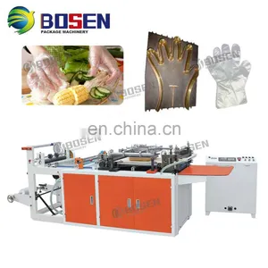 Disposable PE Plastic Gloves Making Machine thumbnail-1
