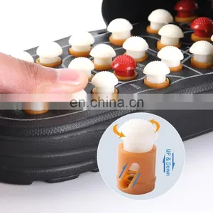 Natural Jade Stone Health Care Healing Foot Massaging Slipper Acupuncture Shoes Massage thumbnail-1