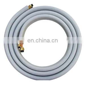 Condicionador de ar central, tubo de cobre isolado, tubo de cobre revestido de PVC, tubo com porca. Alta qualidade thumbnail-1
