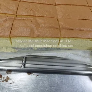 Factory Direct Sale Titanium Knife Blade Cake Cutting Machine for Swiss Roll Slicing thumbnail-3