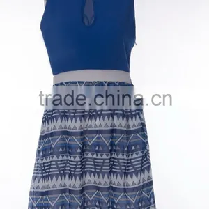 Summer Casual Dress Fashion Dress Sleeveless Lady Dress thumbnail-4