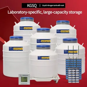Angola-liquid Nitrogen Tank for Cell Storage Price-liquid Nitrogen Container 65 Liter thumbnail-1