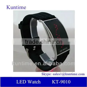 Digital LED Watch With Silicone Band,Chinese Digital Movement thumbnail-1