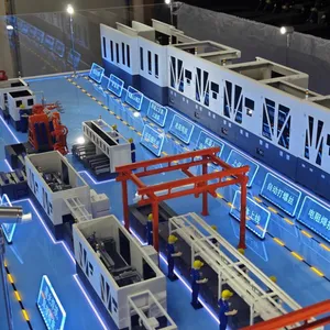Manufacturer of Sand Table Model for Battery Production Line thumbnail-1