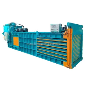 Automatic Horizontal Baler for Apparels Beverages Textiles-for Carton Plastic Bottles Cans Wood Cases Barrels Pump Core thumbnail-1