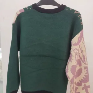 Women' Knitted Sweater Pullover Knitwear Tops Merino Wool Alpaca Solid Color Autumn Winter Fashion thumbnail-2