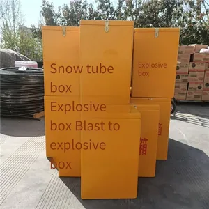 Worker-carrying Explosive Box, Fiberglass Gunpowder Box, Blasting Detonator Box for Underground Coal Mines, 390*260*610 thumbnail-2