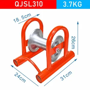 Aluminum-Wheel Cable-Laying Pulley – Lightweight, Corrosion-Resistant & High-Efficiency for Power & Communication Cable Installation thumbnail-5