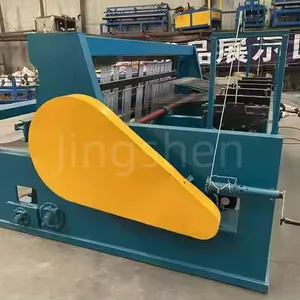 Semi Automatic Crimped Wire Mesh Metal Sieve Net Vibrating Screen Weaving Machine With Factory Price thumbnail-3