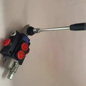 Hydraulic Directional Control Valve Block 40L/min 1-6 Spools Ways Valve P40 P80 Hydraulic Monoblock Directional Control Valve thumbnail-1