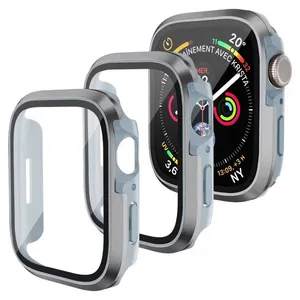 Rugged Case Apple Watch Ultra Military Protective Cover Bumper IWatch Tempered Glass Screen Protector thumbnail-4