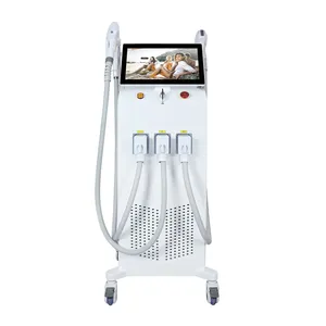 Compact 3 in 1 808nm Diode Laser SHR Hair Removal + Nd:YAG 1064nm Tattoo Removal 15J/cm2 Fluence Automatic Skin Type Detection thumbnail-3