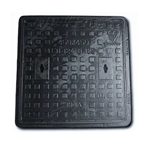 High Strength Round Cast Iron Jingdong Brand ISO 9001:2000 Certified Safe Decorative Ductile Iron Manhole Cover thumbnail-4