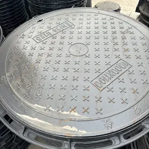 High Quality Jingdong Brand ISO 9001 Certified Ductile Iron Manhole Cover Heavy-duty Safe Use 60*60cm 50*50cm 70*70cm 70*80cm thumbnail-1