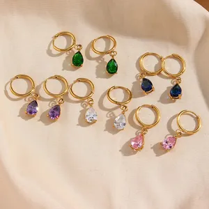 Stainless Steel Earrings Set 4 Styles Mixed Bulk Pack 100 Pairs Wholesale Factory Direct Price thumbnail-4
