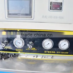 Double Axles Automatic Plate Vulcanizing Molding Machine Rubber Machine thumbnail-2