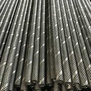 316L Stainless Steel Helically Perforated Tube, 0.8mm Slit Width, 3mm Pitch, Industrial Use thumbnail-3