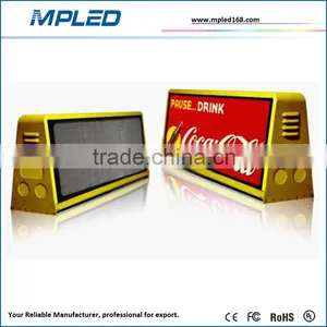 Make Any Shape as You Like Taxi Mobile Led Module 3G Control System thumbnail-1