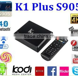 KI Plus hd tv Box Kodi 15.2 Google Android 5.1 Smart Tv Box, Android Amlogic S905 Media Player thumbnail-2