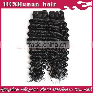 2015 New Style No Shedding Brazilian Remy Deep Wave Double Drawn Virgin Hair thumbnail-2
