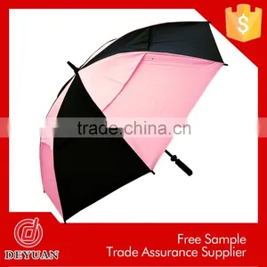 Latest Dress Designs Auto Rubber Handle Golf Umbrella Cheap thumbnail-4