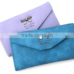 Ladies Bowknot Purse Long Style Phone Hand Wallet thumbnail-1