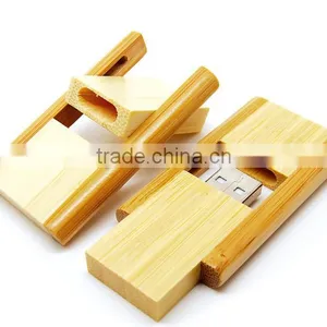 Hot Sales Lowest Price Swivel Usb Flash Disk Wood Usb Flash Drive Custom Logo Oem thumbnail-2