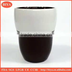 Ceramic Mug Personalized Stoneware Mug Wholesale Double Wall Ceramic Coffee Mug Tea Cup thumbnail-1