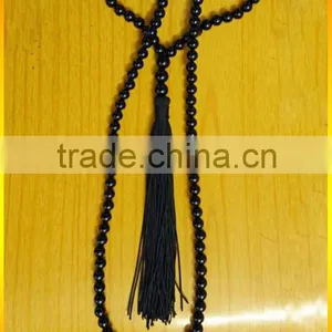 NE2068 Fashion Agate Beaded Necklace,tassel Necklace thumbnail-1
