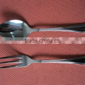 Stainless Steel Flatware Serving Spoon Serving Fork thumbnail-1