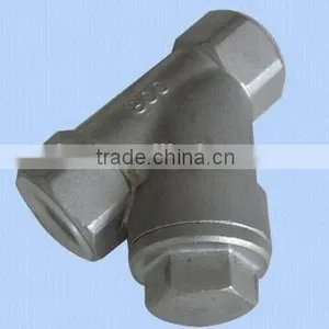 Stainless Steel (316) Y Strainer Valve With Stainless Steel Filter Screen thumbnail-1