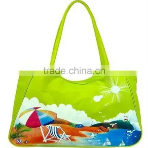 Bright Color Celebrity Summer Beach Bag thumbnail-6