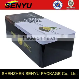 Custom Design Tea Packaging Metal Box Wholesale thumbnail-1