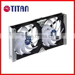 Portable Camping Car Aluminum Rack 12V 90mm Air Cooling Ventilation Fan thumbnail-3