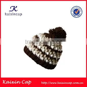 New Design Customized Winter Fashion Cartoon Jacquard Weave Kintting Beanie Hat thumbnail-2