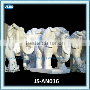 Marble Carving of Elephant Statue thumbnail-1