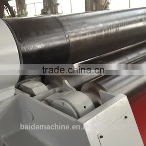 Baide China Automatic Metal Sheet CNC 4 Roller Plate Bending Machine With High Quality thumbnail-4