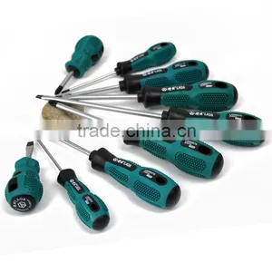 9pcs Cr-V Steel Screwdriver Set Crossed and Slotted Screwdriver thumbnail-1