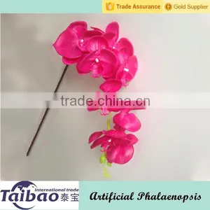 41" Long Rose Color Beautiful Decoration Phalaenopsis Orchid thumbnail-1