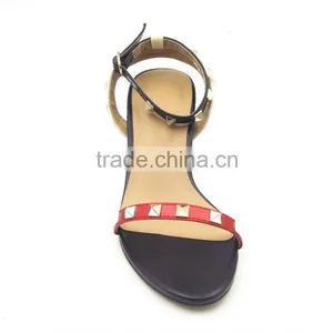 New Fashion High Heel Office Lady Summer Shoes With Rivet thumbnail-2