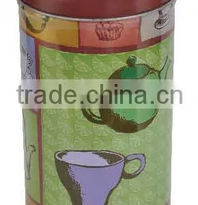 Storage Tin Box, Food Grade Tinplate, CMYK Printing, Good-looking on Surfance. thumbnail-1