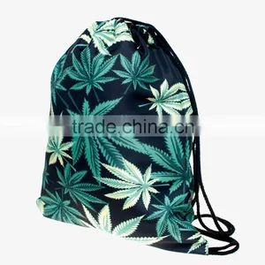 Digital Printing Nylon Fabric Shopping Bags,backpack ,drawstring Bag ,CMYK Printing thumbnail-1