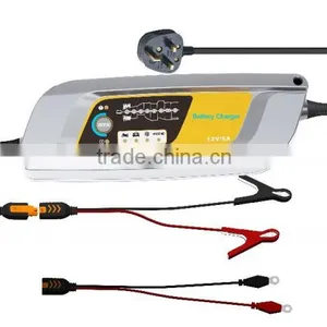 8 Steps Full Automatic Intelligent CAR BATTERY CHARGER 6V 12V thumbnail-1