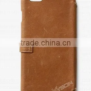 New Arrival Genuine Leather Phone Case for Iphone 6 and Samsung Note 4 thumbnail-2